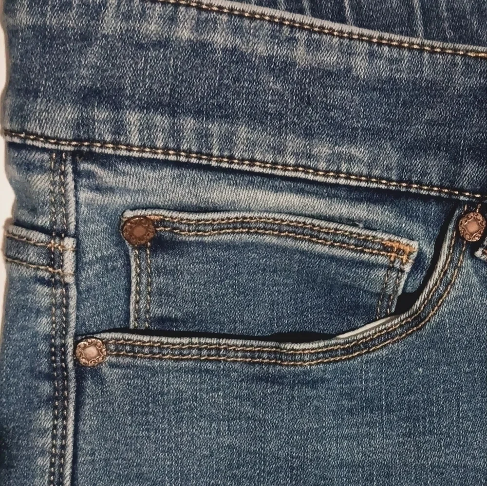 Soft Surroundings Denim Pull-On high waist, Pants Size M